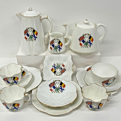 Antique late shelley foley ww1 - antique,