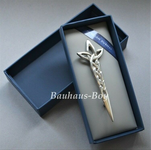 Kilt pin pewter celtic twist - pin,