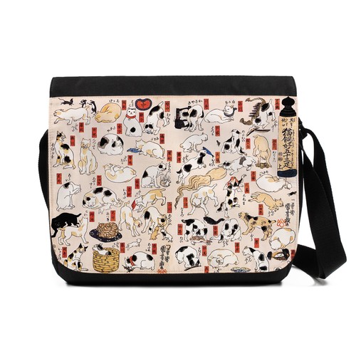 Japanese bag tokaido cat - japanese, neko