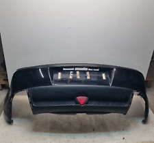 MAZDA RX8 RX-8 03-12 COUPE OEM REAR BACK BUMPER  BRILLIANT BLACK A3F PZ