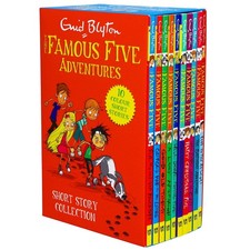 Famous Five Adventures Short Story By Enid Blyton 10 Colour Books -Ages 9-11 -PB