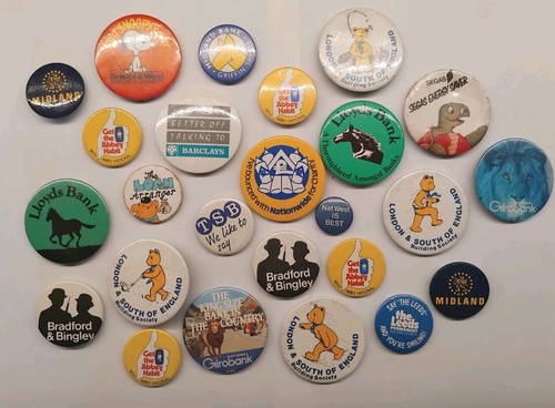 Vintage badges bundle job lot - vintage, badges.