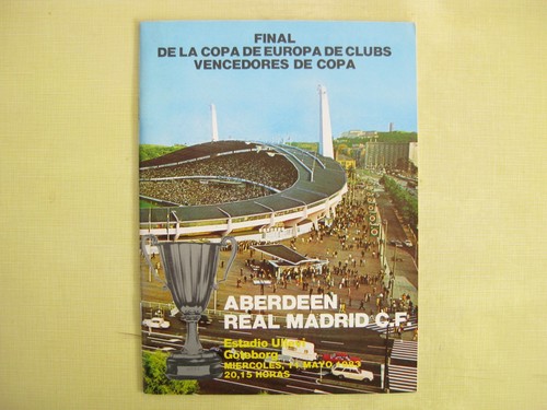 1983 ecw cup - final, programme
