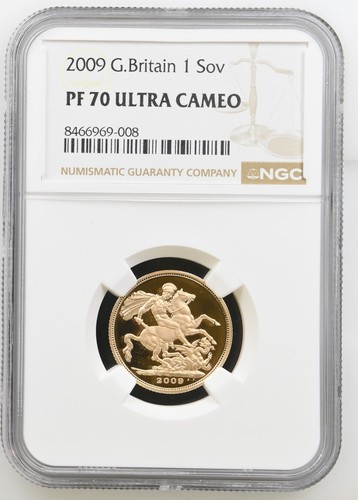 2009 gold proof sovereign - 2009,