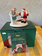 Coalport Characters Raymond Briggs " All Home Made" Father Christmas Figurine.
