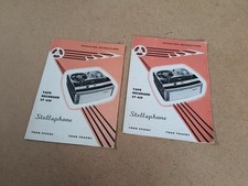 2x Stellaphone ST459 Operating Instructions booklets - #43