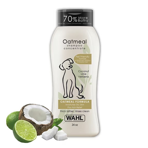 Wahl oatmeal dog shampoo - oatmeal, for