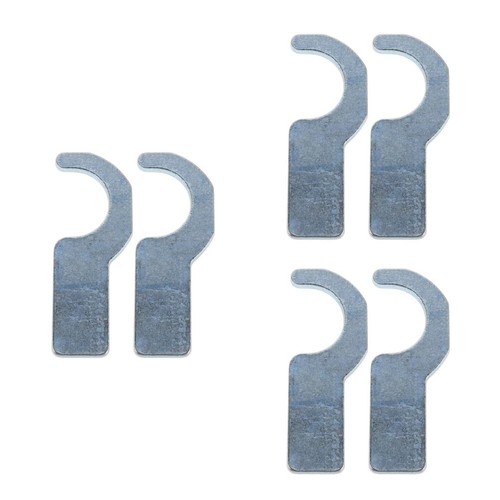 6pcs heavy duty - silver, steel