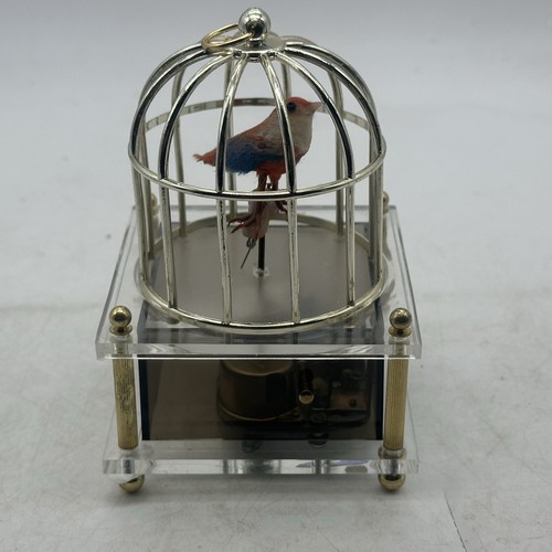 Vintage singing bird cage - vintage,