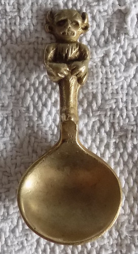 Vintage lincoln imp - imp, brass