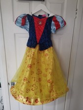 Disney Princess Snow White Hoop fancy Dressing Up Dress Size 3-4 Years