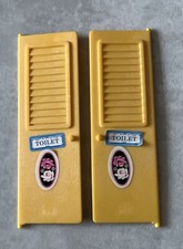 Sylvanian Families - Barge/Canal Boat - Spare Toilet Doors (1)