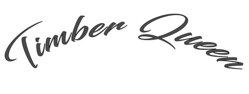 Timber queen truck sticker - queen,