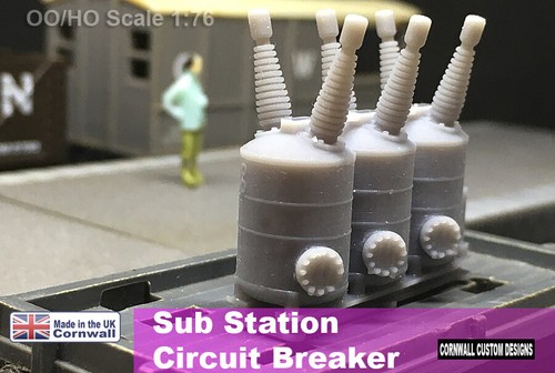Scale railway sub station - 00,