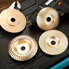 3/4/5Pcs Carbide Wood Sanding Carving Shaping Disc For Grinder Grind Wheel Tools