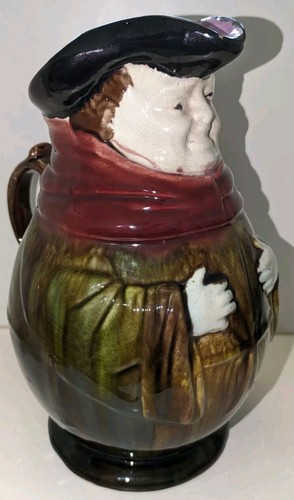 Rare antique majolica toby - 🟨rare,
