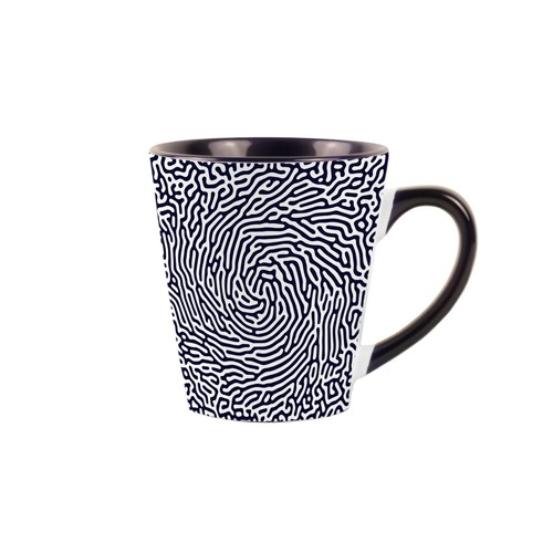 Turing patterns navy blue - patterns,