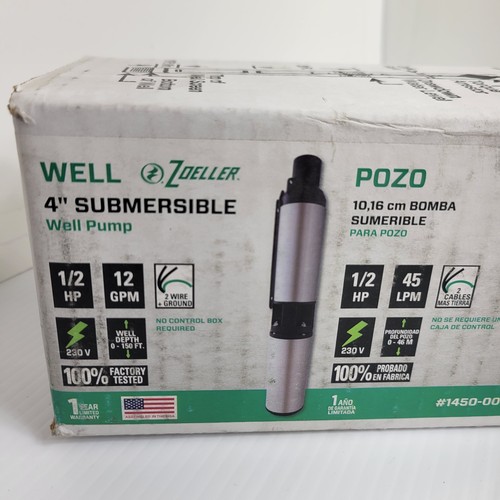 Zoeller 230v 12gpm 4 - 230v,