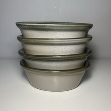 4 X MOIRA Stoneware Bowl Grey