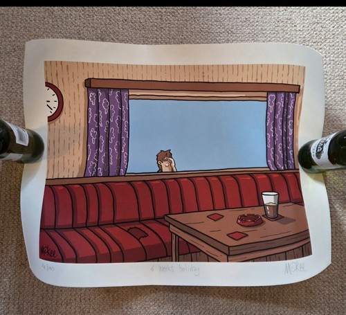 Pete mckee signed ltd - ltd, print