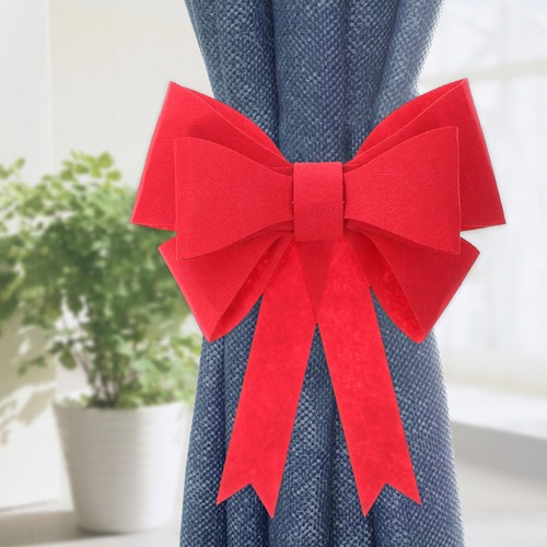 2pcs attractive bow curtain - 2pcs,