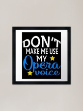 Opera singer voice - singer,