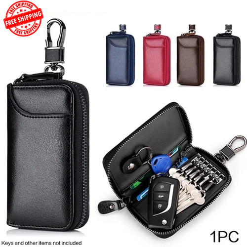 Premium genuine leather key - leather,