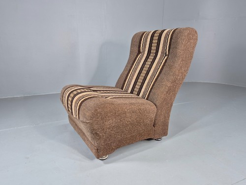 Vintage armless lounge chair - lounge,
