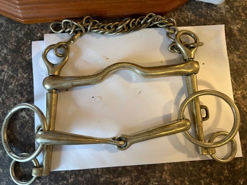 Weymouth and bridoon bits - weymouth,