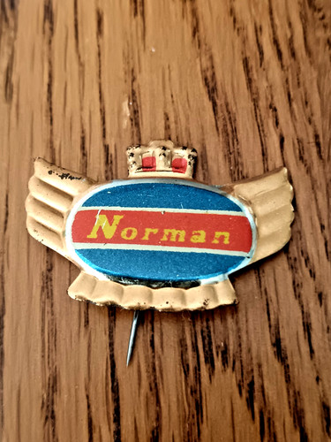 Vintage tin plate norman - vintage, motor