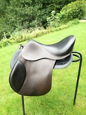 Reactor Panel  Brown Leather Saddle, Excellent Condition, Size 17.5”.  