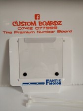 Trials front Number Board