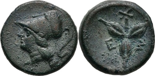 Lucania metapontion bronze - lucania,,