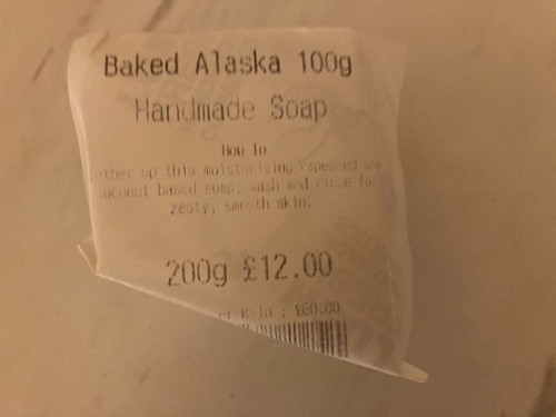 Lush baked alaska - lush, soap