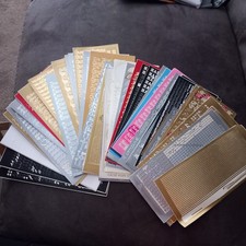 Assorted Bundle Peel Offs. Used Sheets