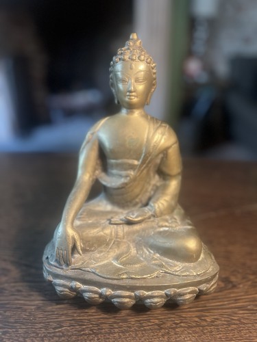 Vintage large cast brass - large,