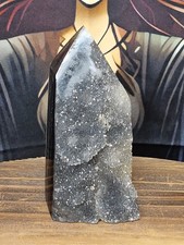 Beautiful Black Sugar Druzy