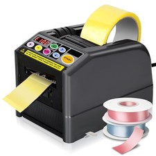 Ribbon Cutting Machine, Automatic Tape Dispenser Cutting 6-60mm Width 999mm M...