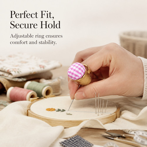 Ring pincushion thimble for - ring,