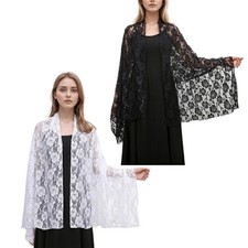 Religious Prayer Shawl Devotional Shawl Two Tone Embroidered Print Shawl