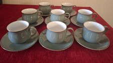 8 X Denby Regency Green