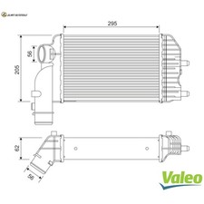 Intercooler 817632 for - for, peugeot