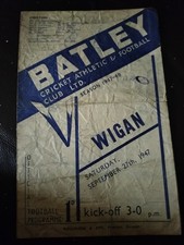 VINTAGE RUGBY LEAGUE PROGRAMME