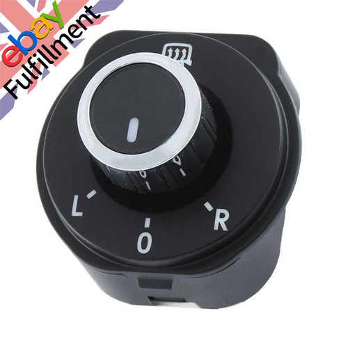 Black wing mirror adjuster - wing,