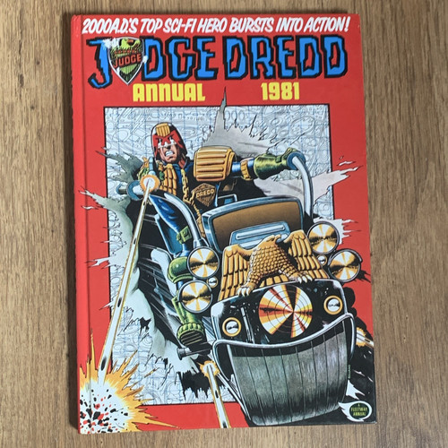 Judge dredd annual comic - comic, book
