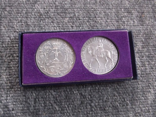 Silver jubilee coins - 2,