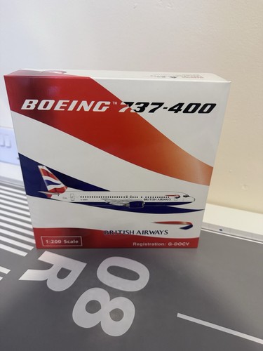 British airways b737 - b737-400, 1:200
