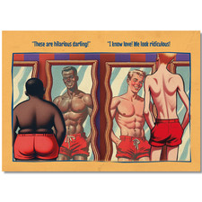 Gay postcard inspired by