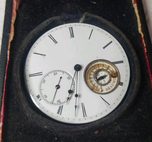 Pocket watch movement compass - watch,