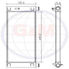 Radiator for BOBCAT Skid Steer